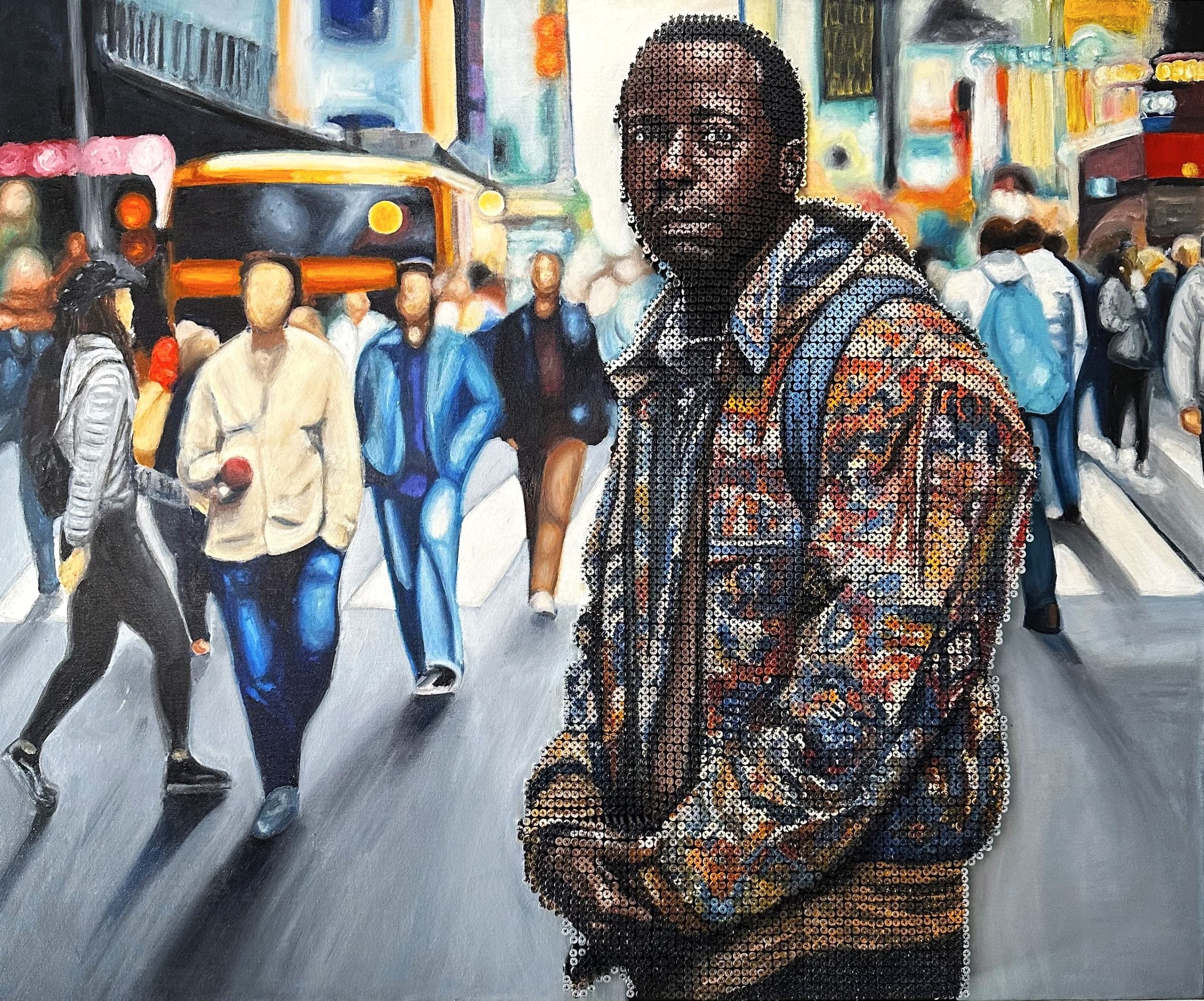 Alone in the Wilderness, Oil + Screws by Gavin Jordan