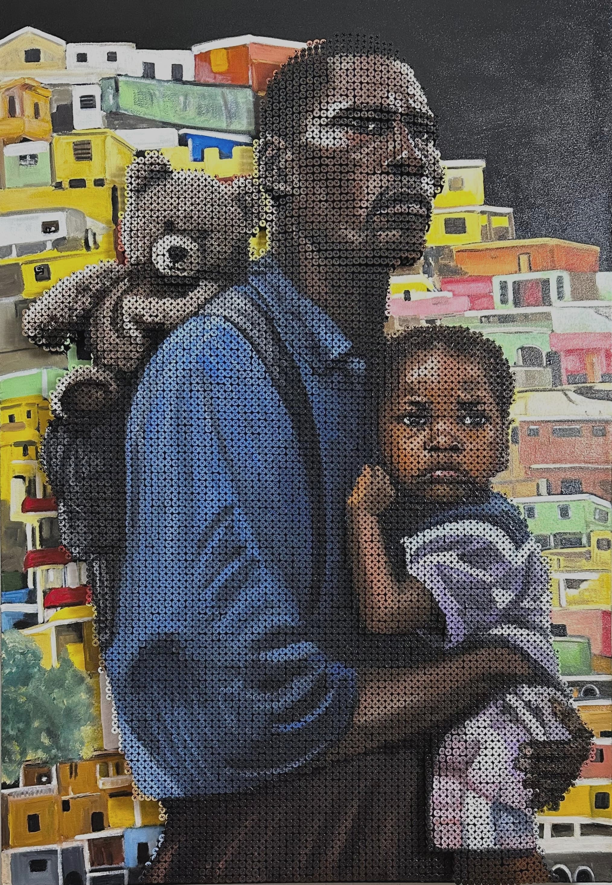 Colors in Flux: Dreams Anew, Oil + Screws by Gavin Jordan