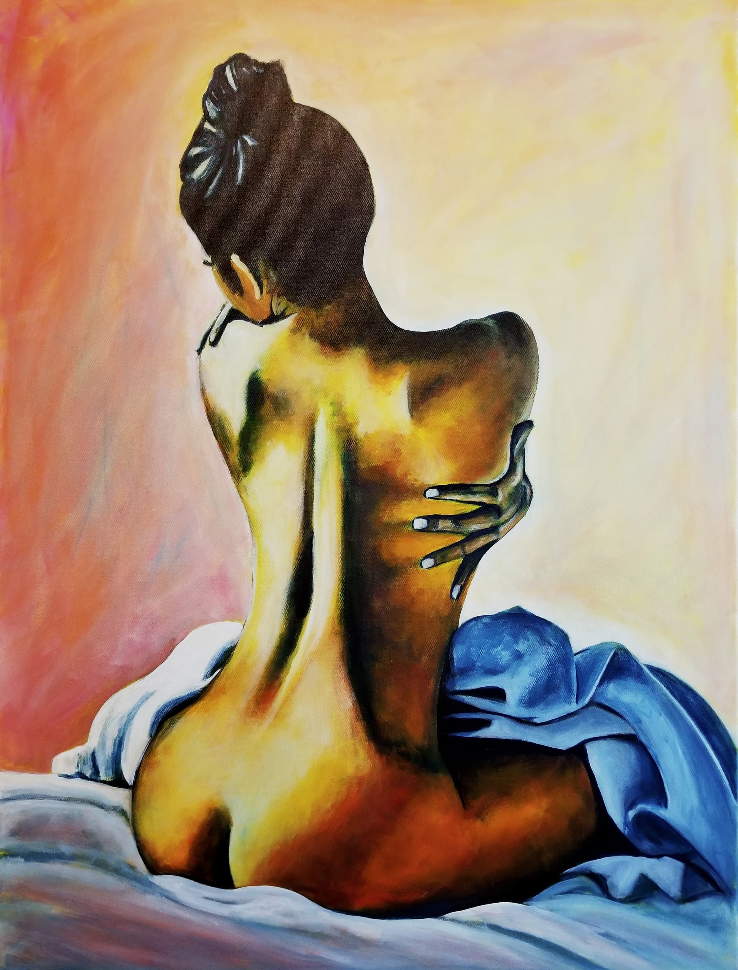 I Love Me Some Him, Acrylic on Canvas by Gavin Jordan