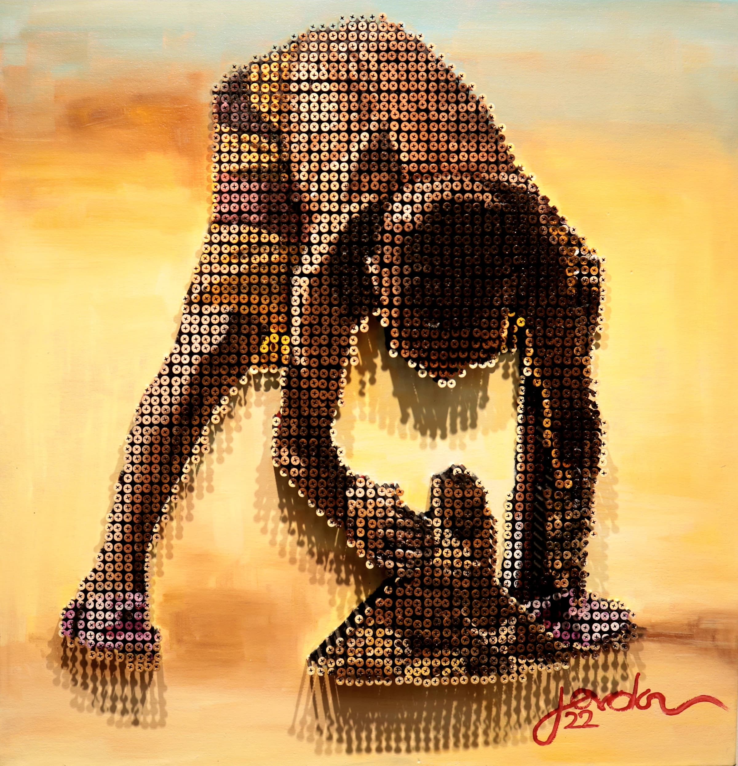 Sands of Promise, Oil + Screws by Gavin Jordan