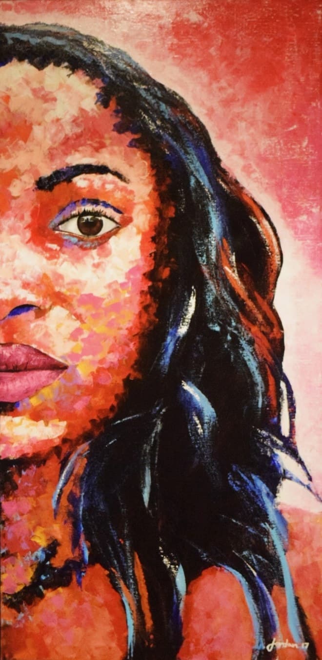 The Unspoken Truth, Acrylic on Canvas by Gavin Jordan